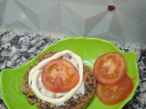 Hamburguesa de lentejas!