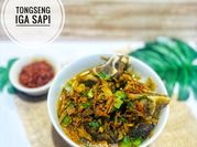 Gambar tongseng tulang iga sapi