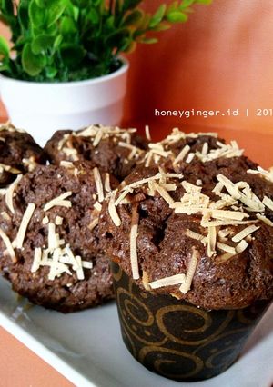 Foto resep Banana Choco Muffin *1telur