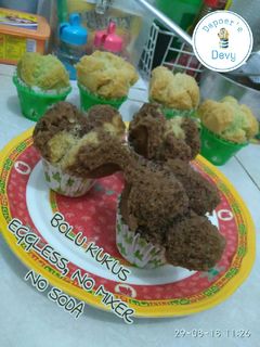 Foto resep Bolu Kukus Eggless, No Mixer, No Soda