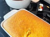 Bolo de cenoura com cobertura de chocolate