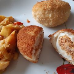 Huevos rellenos. Spanish Stuffed eggs A picture of Huevos rellenos. Spanish Stuffed eggs.