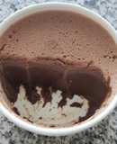 Gelatina de chocolate
