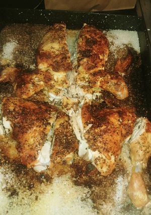 Una foto de Pollo a la sal