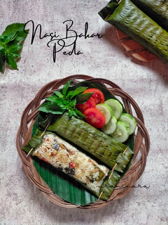 Foto resep Nasi Bakar Peda