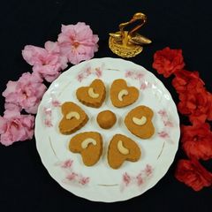 A picture of Besan Mithai.
