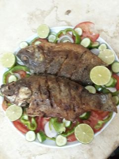 صورة لوصفة سمك مقلي