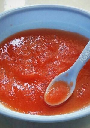 Foto resep MPASI:Puree Pepaya