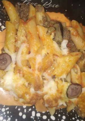 صورة لوصفة طاجن معكرونه باللحمه🥘