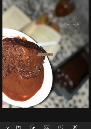 صورة لوصفة كيكة الشوكولاتة 🍫