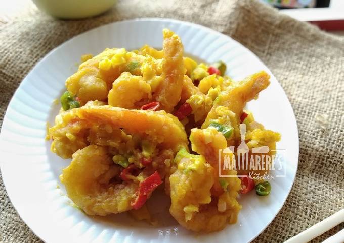 Udang Goreng Telur Asin