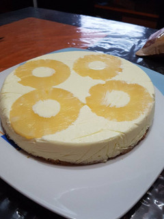 Una foto de Mousse de piña