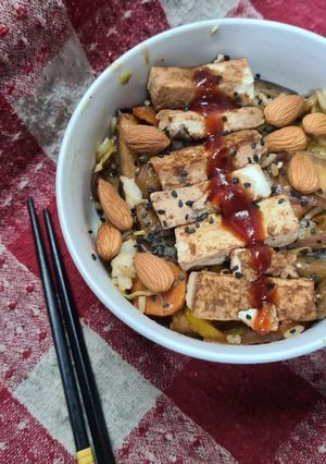 Una foto de Chop suey veggie