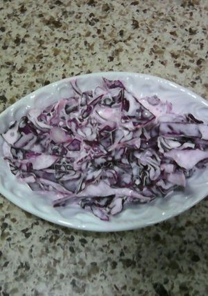 صورة لوصفة 👌 سلطة الملفوف بالميونيز 👌