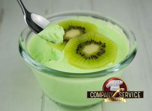 Una foto de Mousse de Kiwi (aplica para otros mousse)