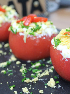 Una foto de Tomates rellenos