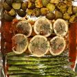 Salmon dinner