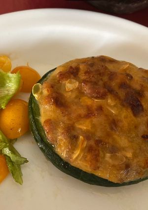 Una foto de Zapallitos rellenos