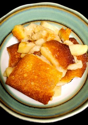 A picture of Apples Charlotte.