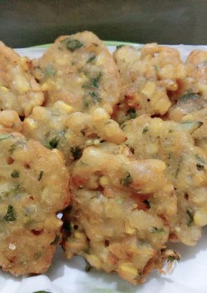 Foto resep Bakwan jagung malam malam 😁