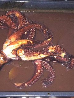 Una foto de Pulpo al estilo murciano