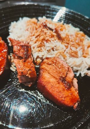 Une photo de Filet mignon de porc laqué