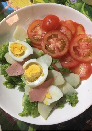 Hình của món Salad trộn.