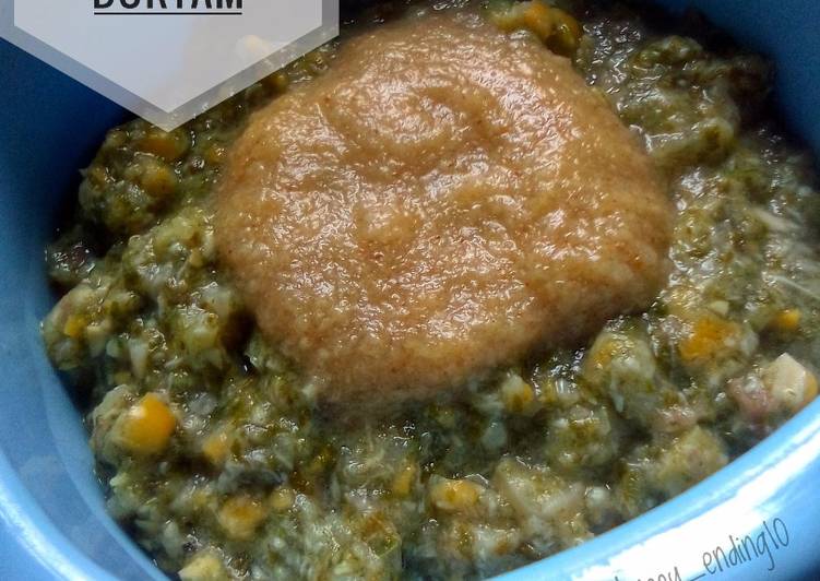 Rahasia Memasak Bubur Bayam Kurma(MPASI Mbak Nana 11m+) yang Nikmat