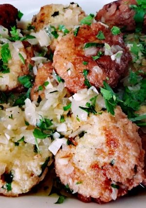 Una foto de Repápalos extremeños en salsa verde