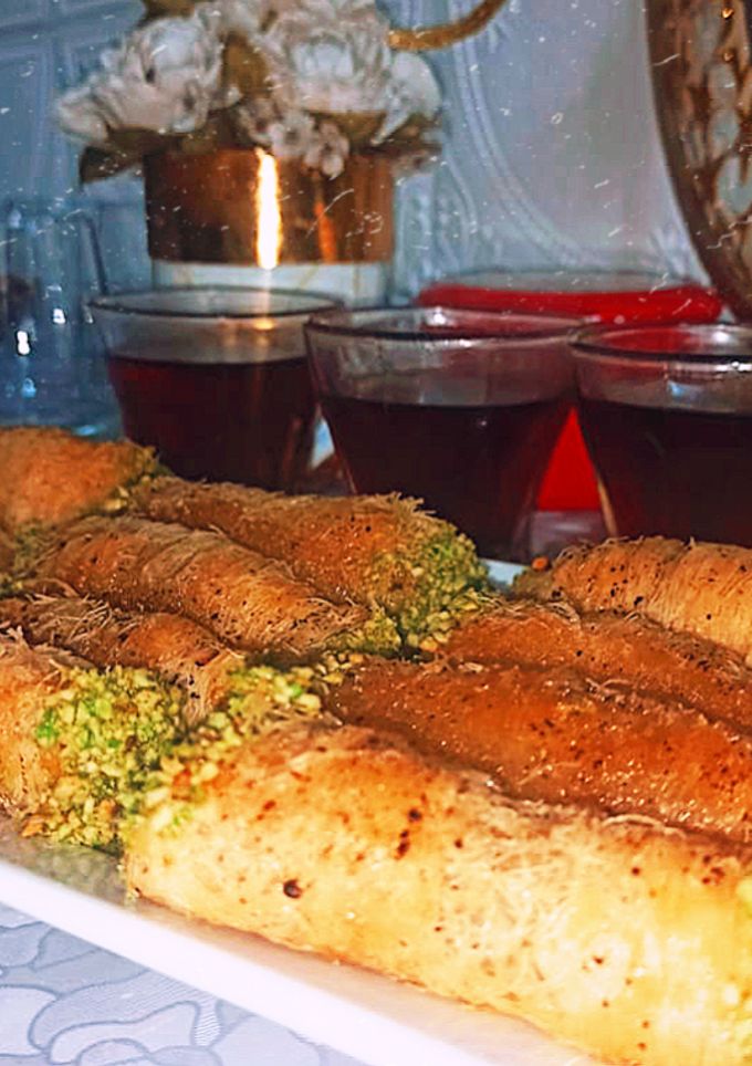 صورة لوصفة كنافة بورمه بالمكسرات