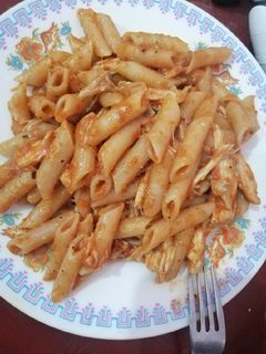 صورة لوصفة مكرونة