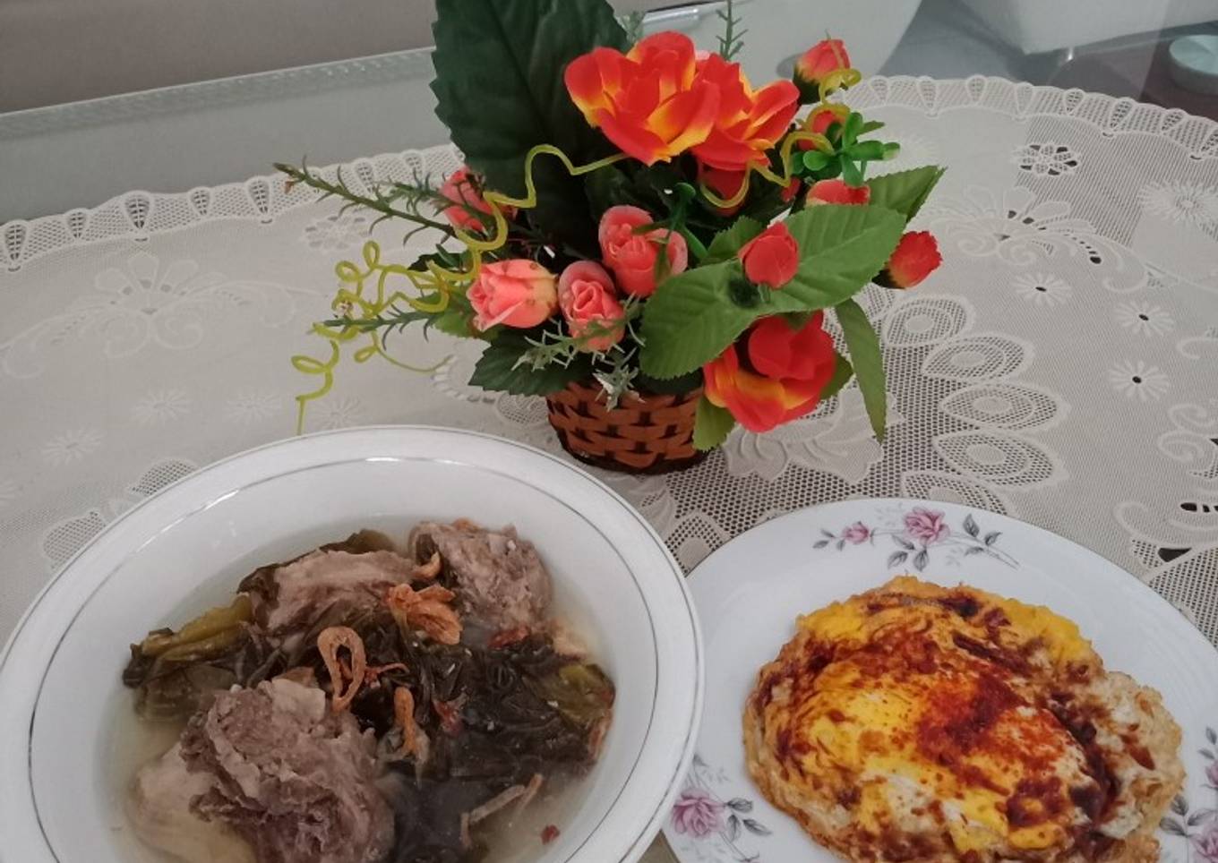 Bakut Sayur Asin (non halal)