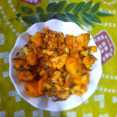 Masala Aloo Gobhi A picture of Masala Aloo Gobhi.