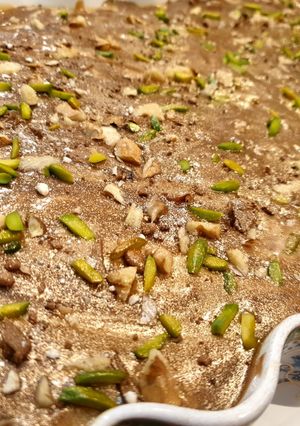 عکسی از دستور دسر کارامل کیم