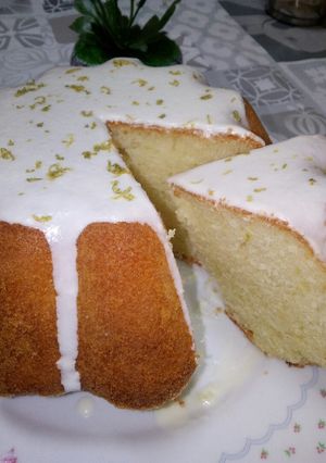 صورة لوصفة كيكة الليمون 🍋💛