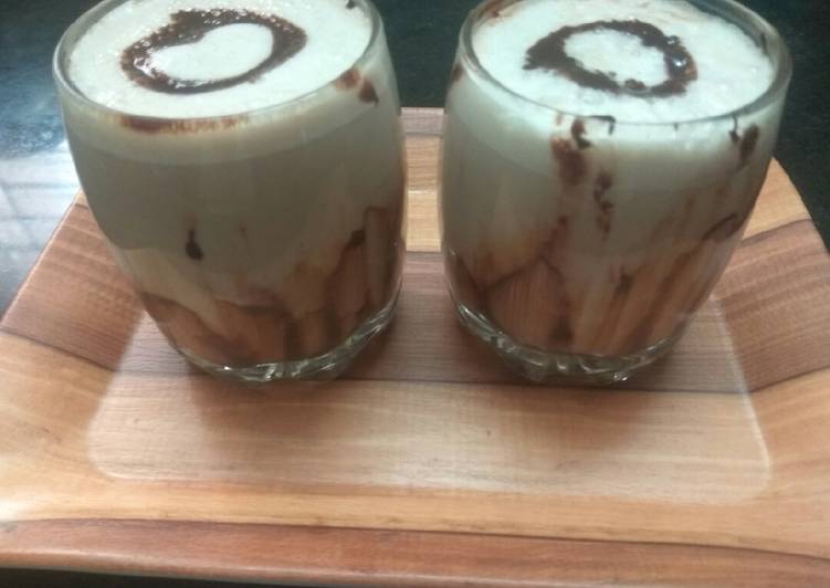 Recipe of Super Quick Homemade Chocolate Milkshake