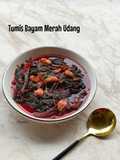 Tumis Bayam Merah Udang