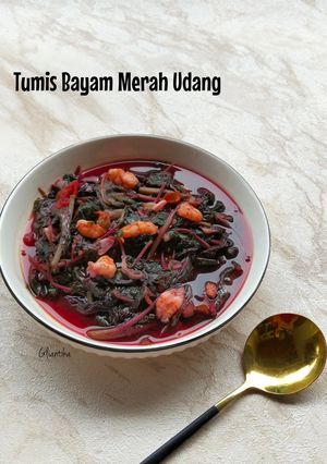 Foto resep Tumis Bayam Merah Udang