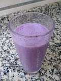 Batido de fresas y moras