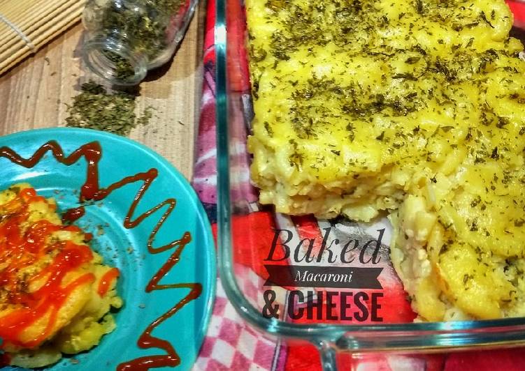Langkah Mudah untuk Menyiapkan 69.2019.Baked Macaroni &amp; Cheese Anti Gagal
