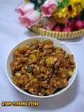 Ayam Cincang Kecap Isian Bakpao / Roti Kukus