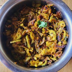 A picture of Spiny gourd fry.