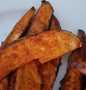 Recipe Roasted sweet potato wedges which So Delicious