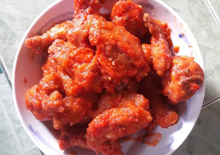 Fire Chicken (Ayam Goreng Saus Pedas)