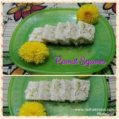 A picture of Peanut Squares.