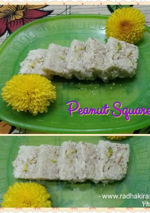 A picture of Peanut Squares.