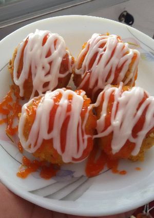 Foto resep Bola-bola nasi