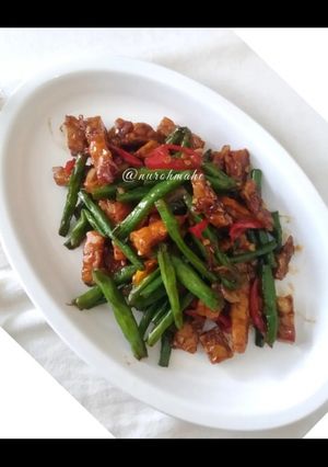 Foto resep Tumis Tempe Kacang