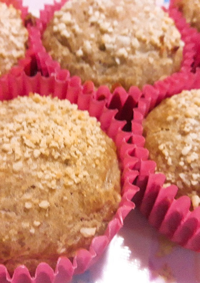 Una foto de Muffins de harina integral salados
