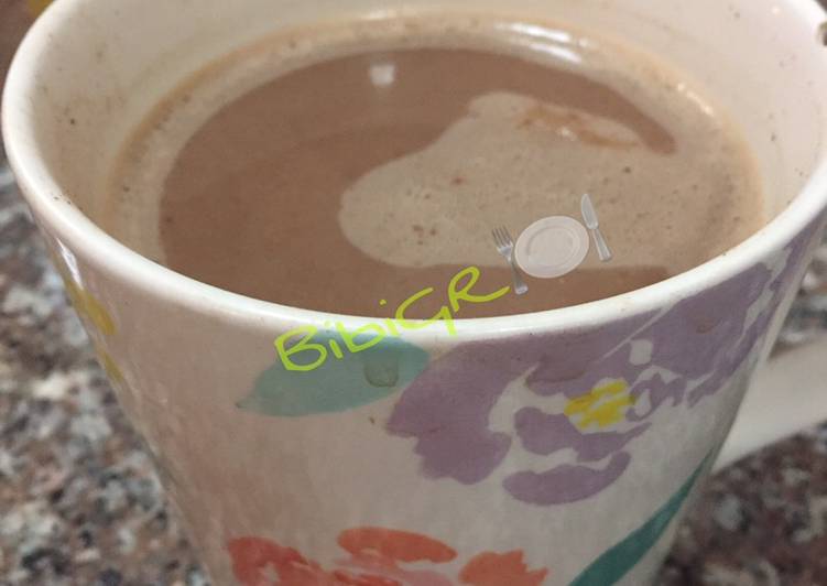 Chocolate caliente con proteína ☕️💪🏼/ low carb